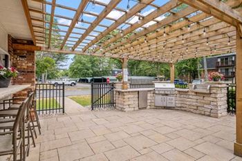 Outdoor grill/kitchen area